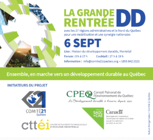 Grande_rentrée_DD_Initiateurs_du_projet_Forum 6 sept16_Mobilisation_Québec