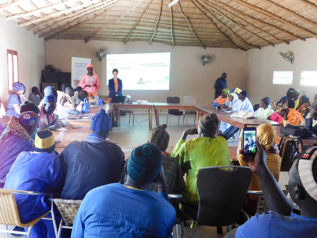 Consultations publiques au Sénégal
