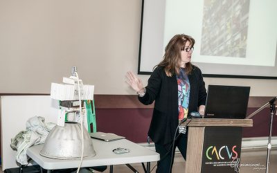 Atelier de maillages « Écoproduction artistique » organisé conjointement par le Conseil des arts et de la culture de Vaudreuil-Soulanges (CACVS) et le Comité 21 Québec