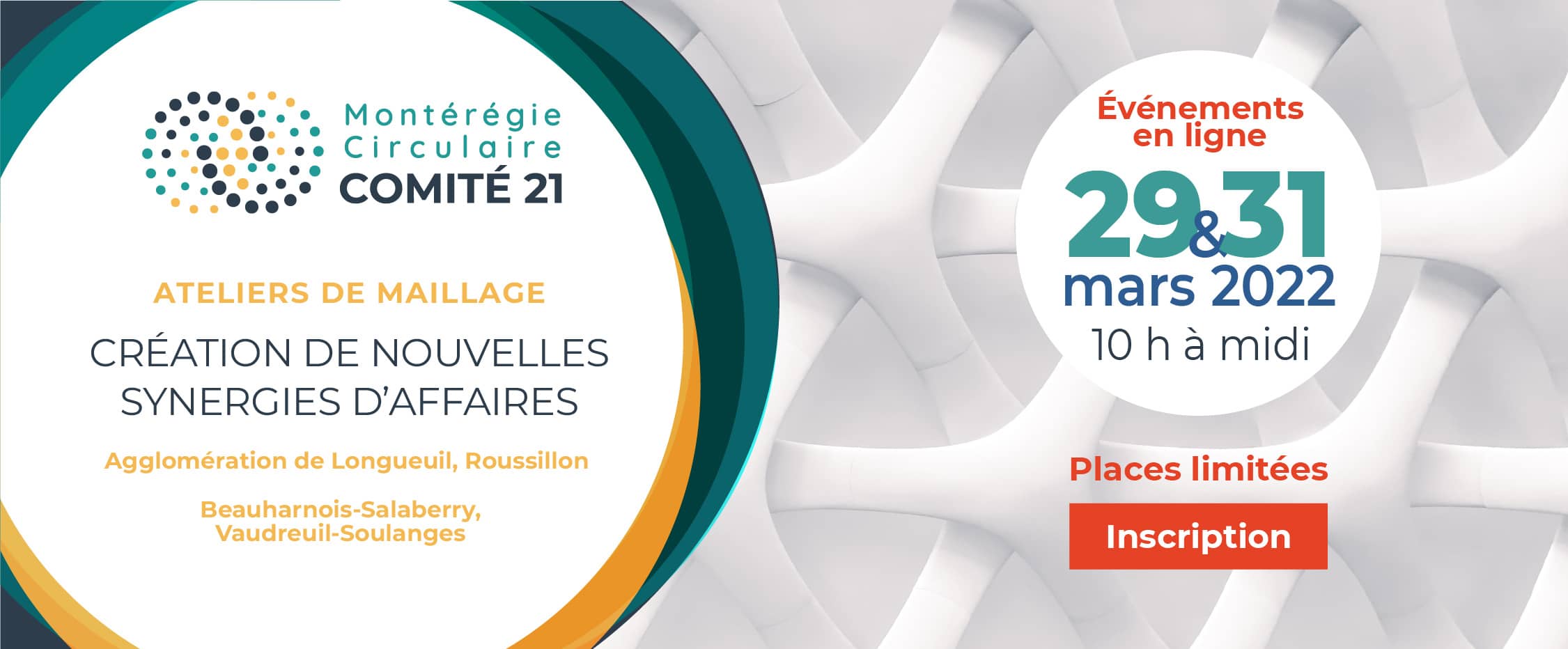 2 ateliers de maillage mars 2022 Montérégie Circulaire 650X406