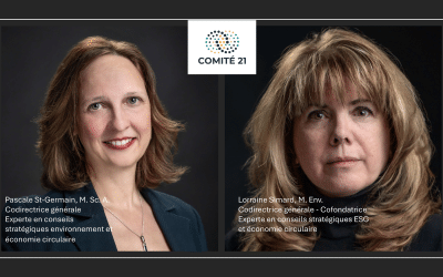 La codirection générale, un modèle de leadership bicéphale innovant, inspirant et rassembleur au Comité 21