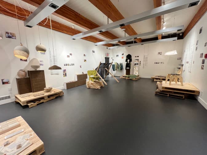 Exposition Tracés de matières : Récits en transformation au Musée régional de Vaudreuil-Soulanges