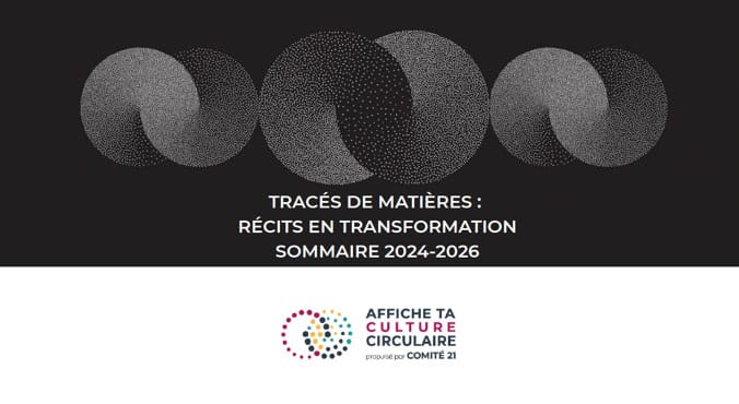 Tracés de matières : Récits en transformation — Sommaire 2024-2026